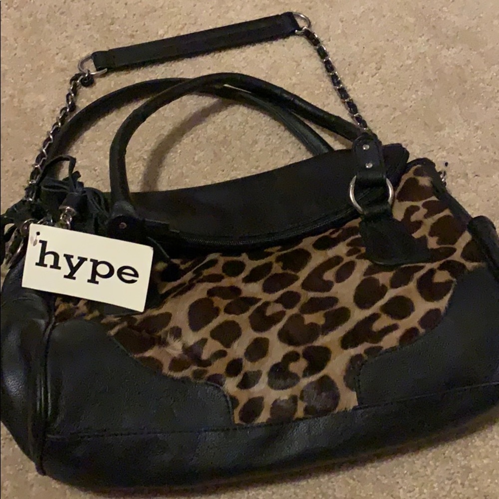 Black spotted bag